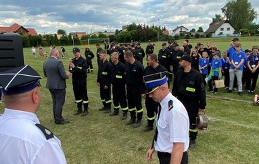Gminne zawody sportowo - pożarnicze jednostek ochotniczych straży pożarnych za nami!  1