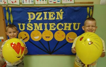 Zdjęcie do Dzień uśmiechu w Przedszkolu "Dobre Ludki" w Sadkach