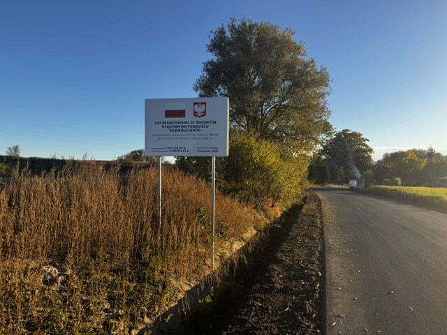 Przebudowa dróg gminnych na odcinku Radzicz - Machowo