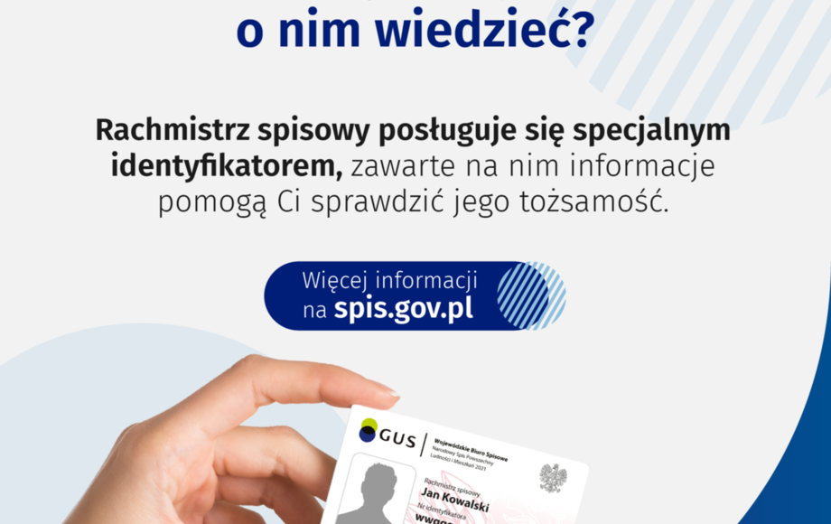 Identyfikator - ma go każdy rachmistrz spisowy, co warto o nim wiedzieć
