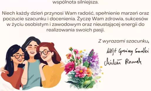 Zdjęcie do Życzenia z okazji Dnia Kobiet