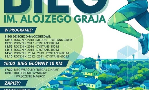 Zdjęcie do XXIX Og&oacute;lnopolski Bieg im. Alojzego Graja w Łobżenicy